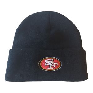 San Francisco 49ers Cuff Black Beanie One Size